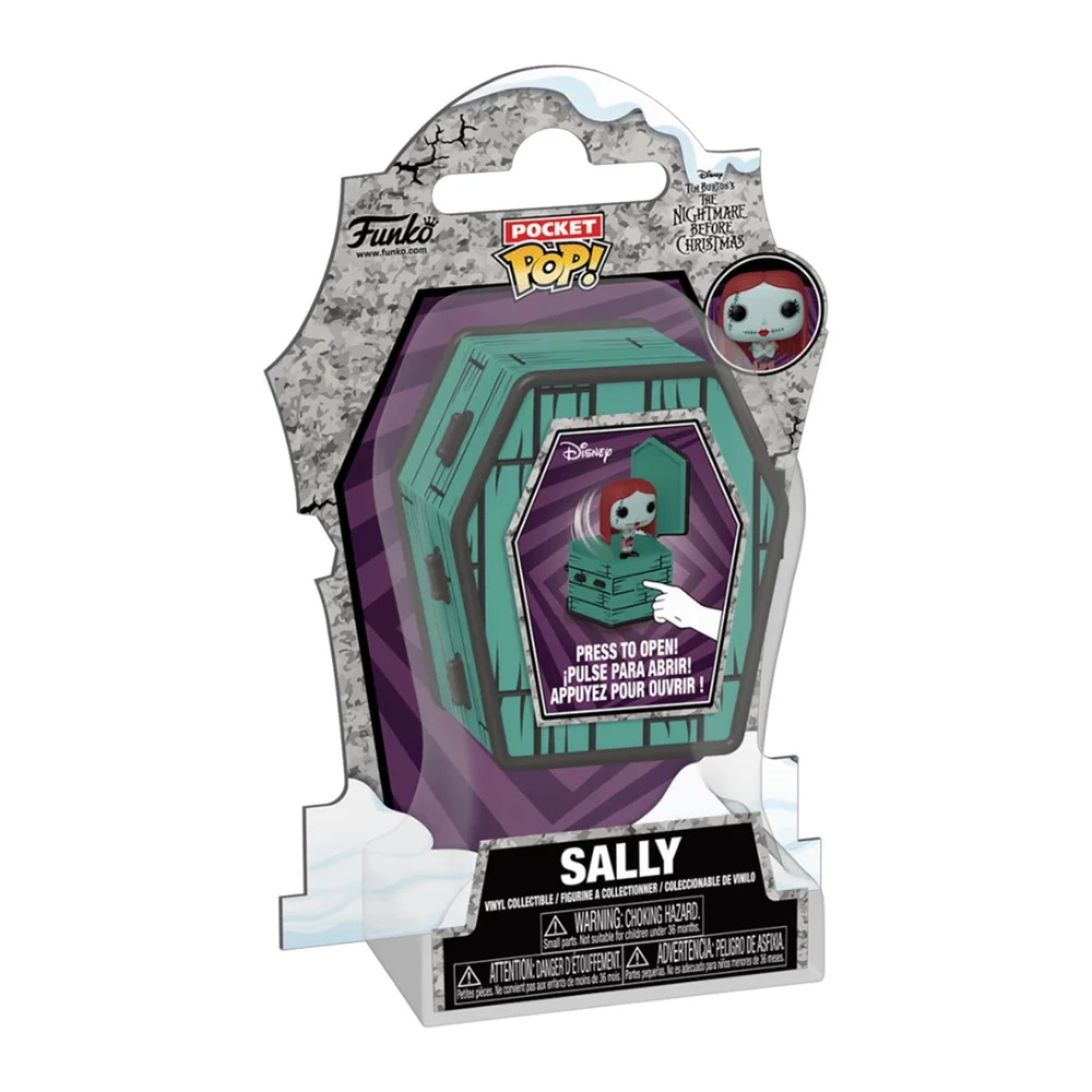 The Nightmare Before Christmas Funko POP! Sally Coffin Pocket Vinyl Figure Image 1
