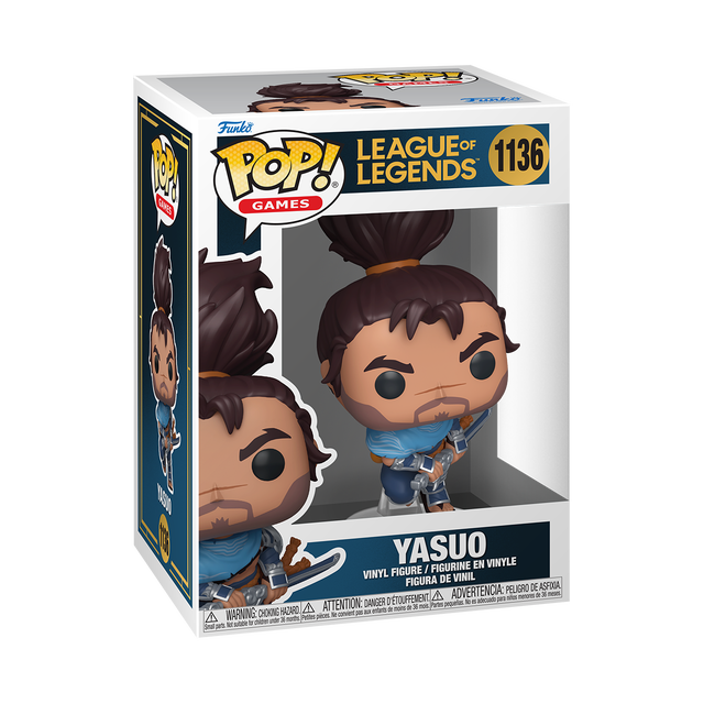 League Of Legends Yasuo Funko Pop Vinyl