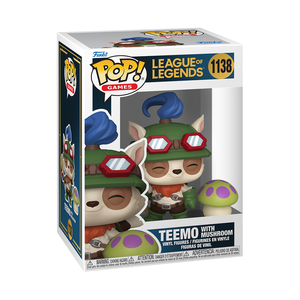 League Of Legends Teemo w/Shroom Funko Pop & Buddy Image 1