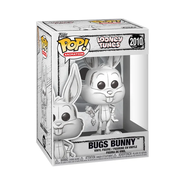 Looney Tunes Funko POP! Bugs Bunny Sketch Vinyl Figure