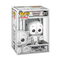 Looney Tunes Funko POP! Porky Pig Sketch Vinyl Figure - undefined undefined