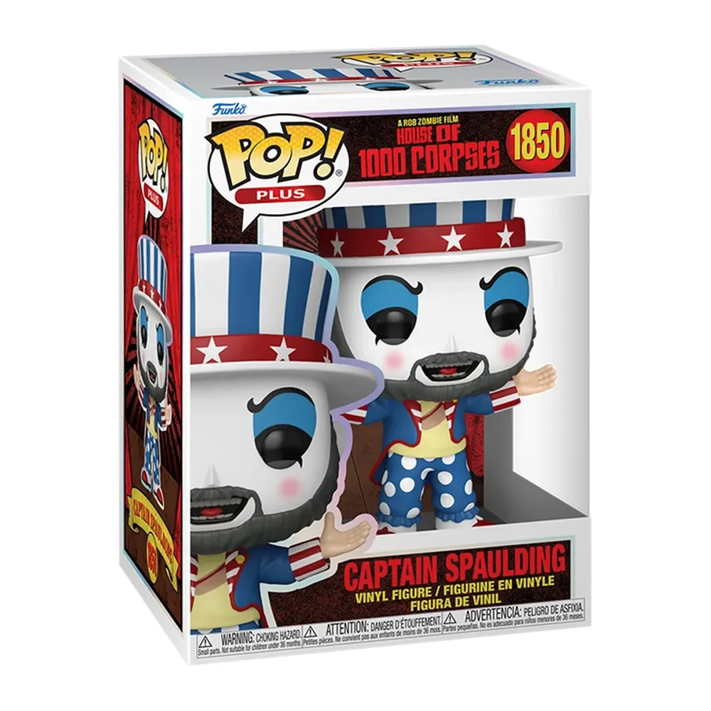 House of 1000 Corpses Funko POP! Captain Spaulding Plus Vinyl Figure Image 1
