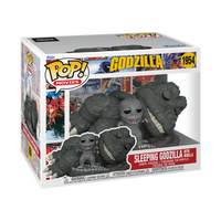 POP Super Sleeping Godzilla with Mini Funko POP Vinyl