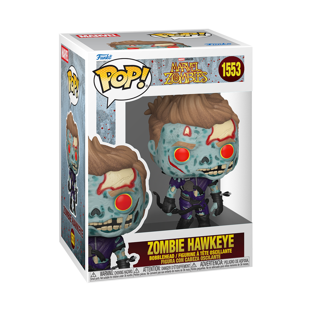 Marvel Zombie Hawkeye Funko Pop Vinyl Image 1