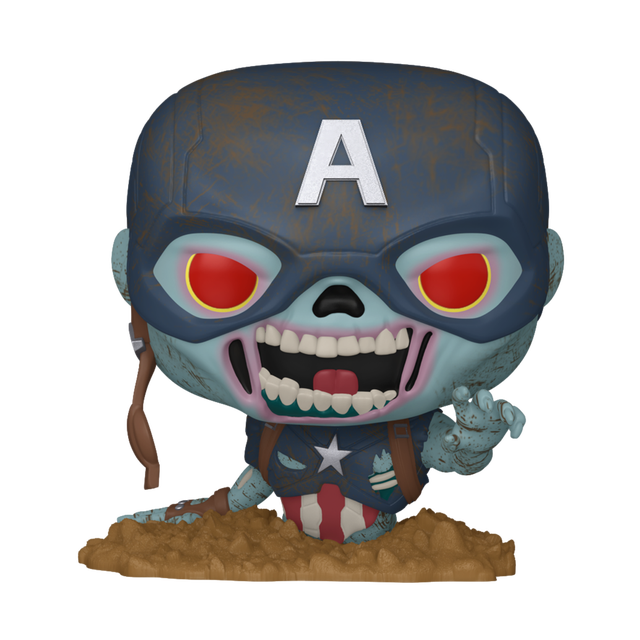 Marvel Zombie Captain America Funko Pop Vinyl