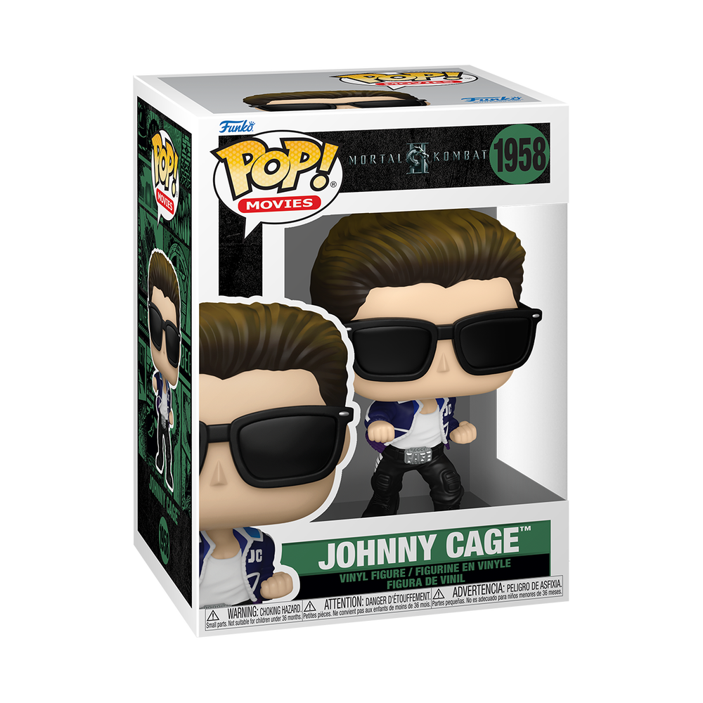 Mortal Kombat (2025) Johnny Cage Funko Pop Vinyl Image 1