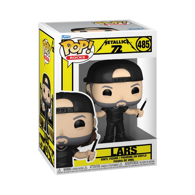 POP Rocks Metallica Lars Funko POP Vinyl