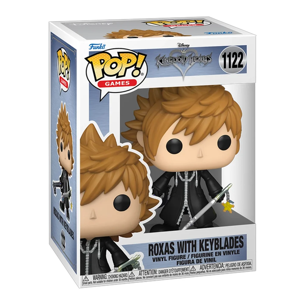 Kingdom Hearts Funko POP! Roxas Keyblades Vinyl Figure Image 1