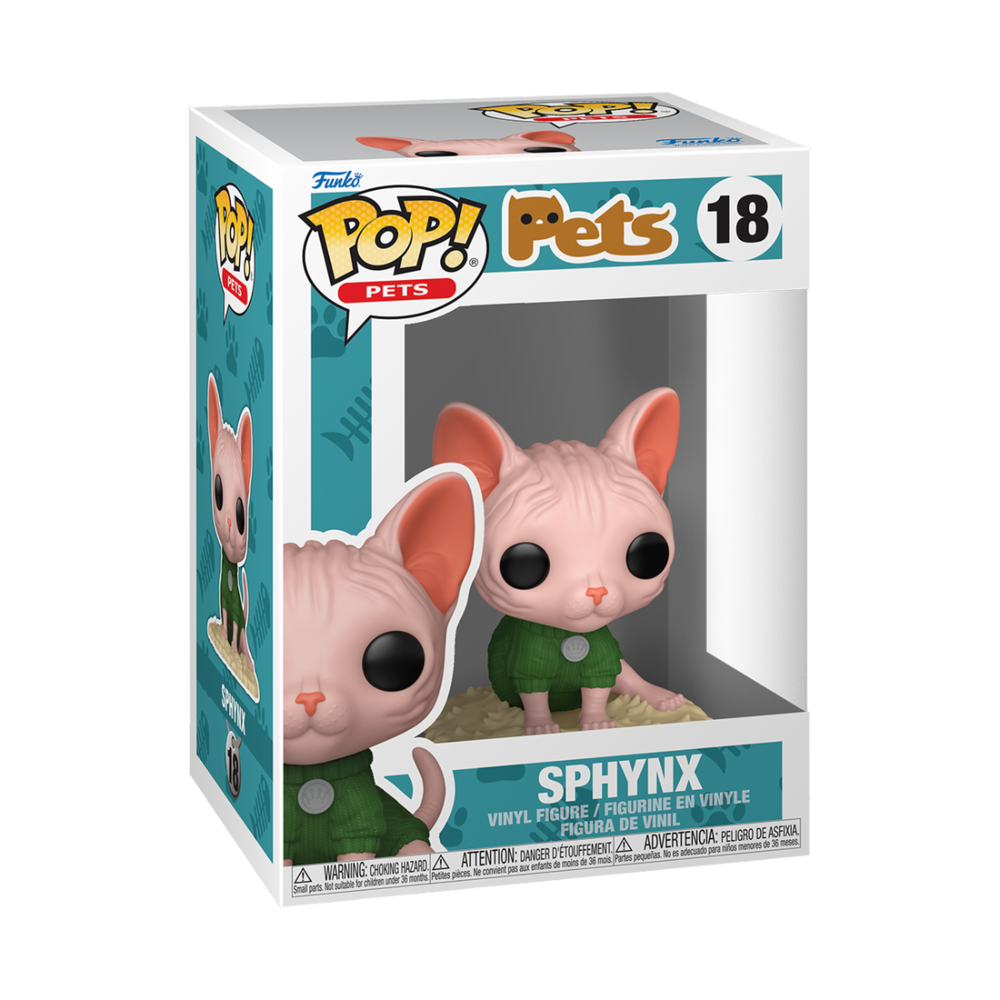 POP Pets Sphinx Cat Funko POP Vinyl Image 1