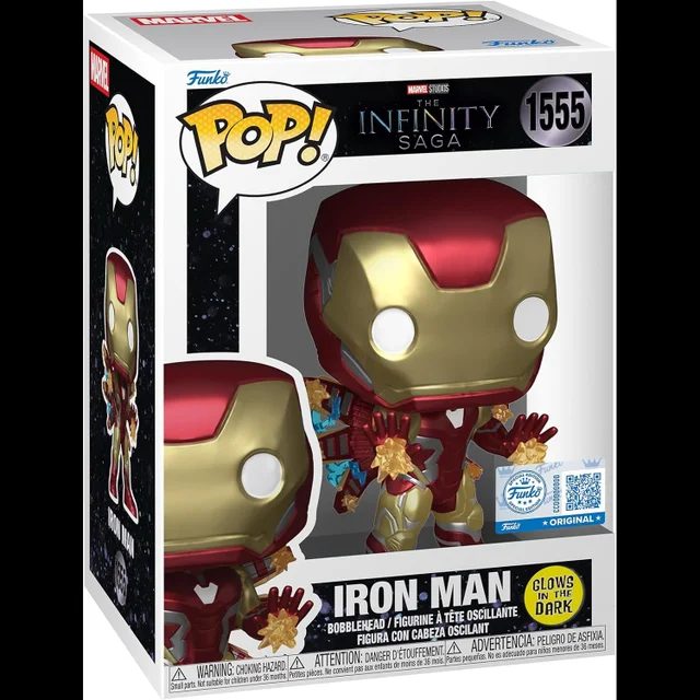 Pop Plus End Game Iron Man Beams (Glow) Funko Pop Vinyl