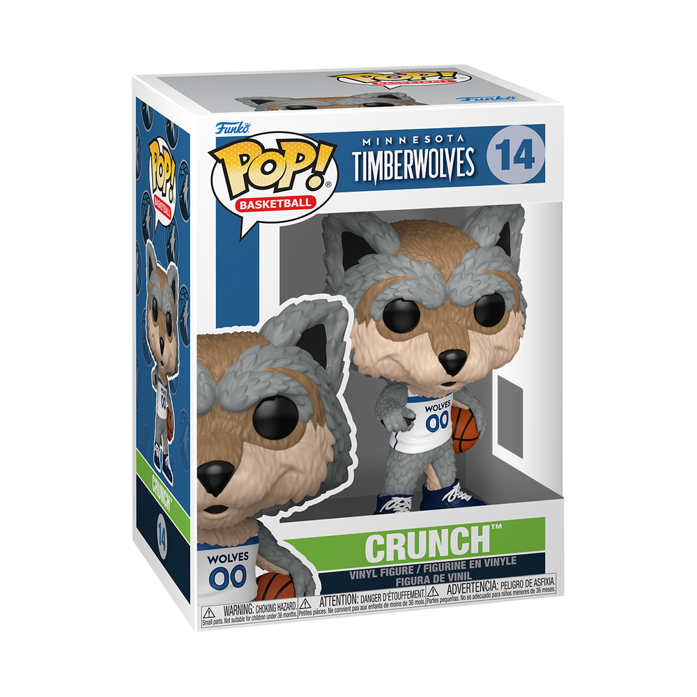 NBA Wolves Crunch The Wolf Funko POP Vinyl Image 1