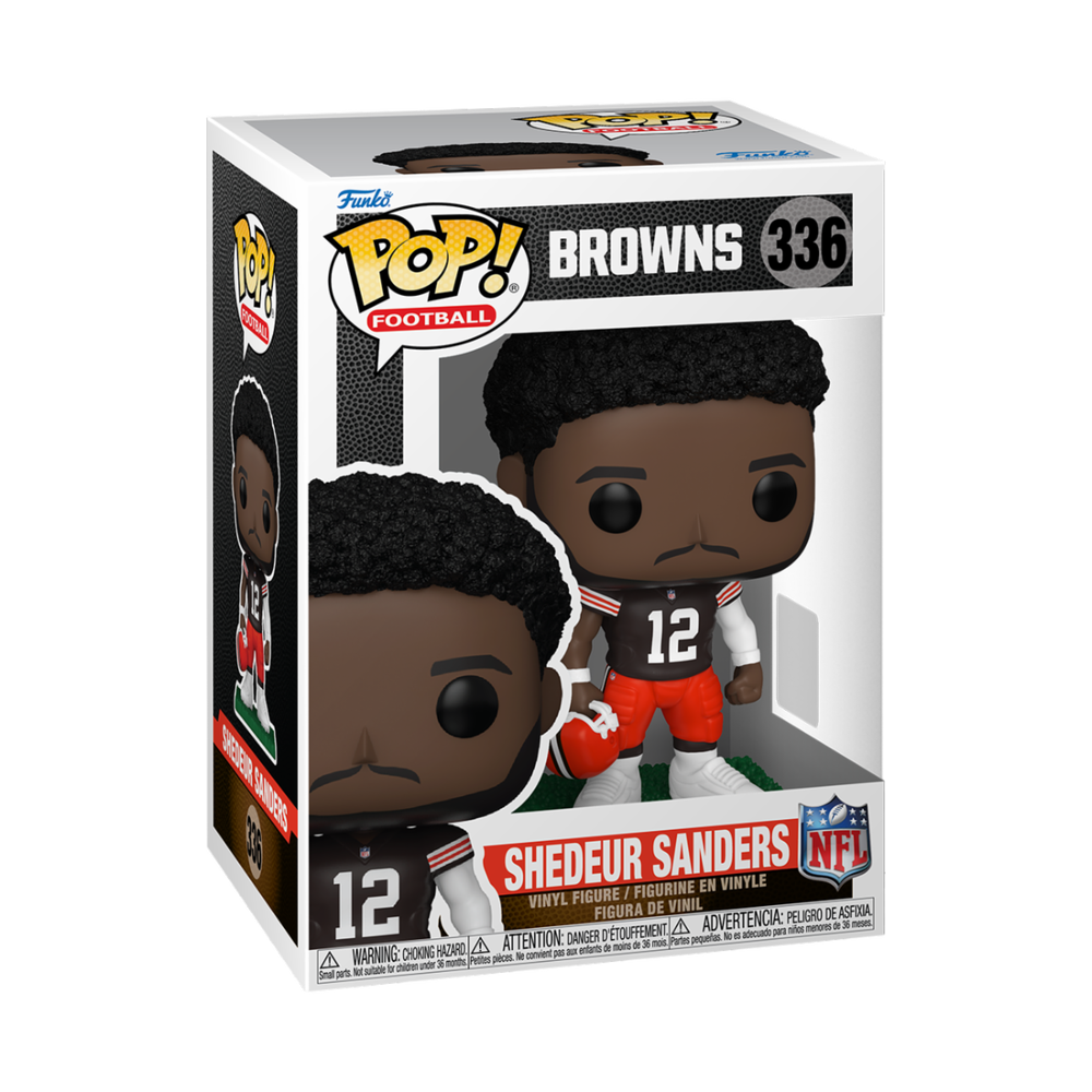 NFL Browns Shedeur Sanders Funko POP Vinyl Image 1