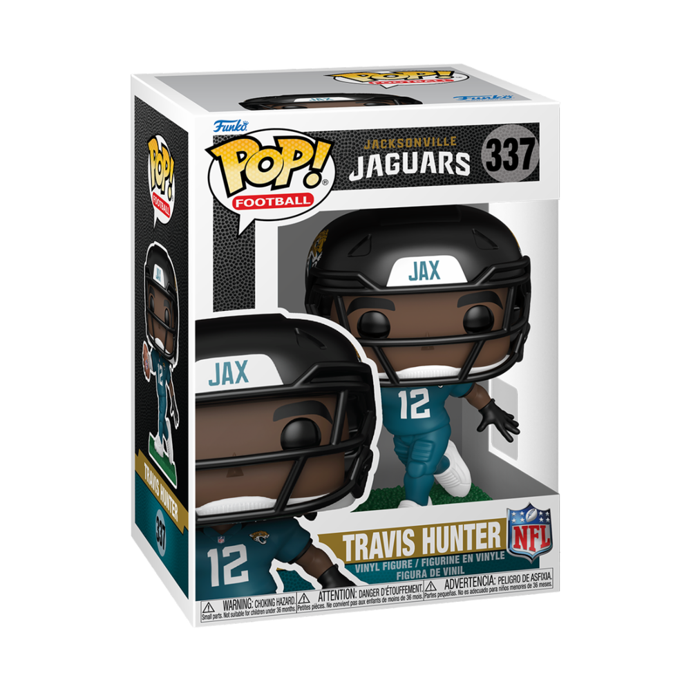 NFL Jaguars Travis Hunter Funko POP Vinyl Image 1