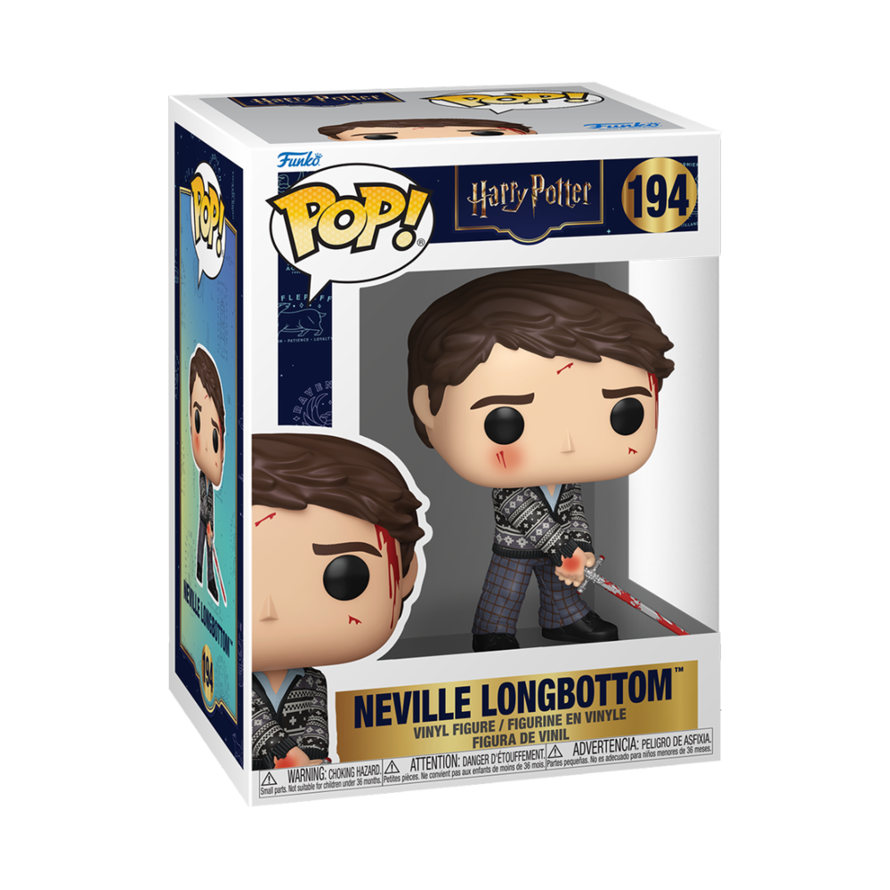 Harry Potter Neville Longbottom with Sword Funko POP Vinyl Image 1