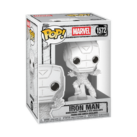 Marvel Sketched Iron Man Funko POP Vinyl