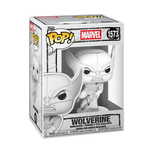 Marvel Sketched Wolverine Funko POP Vinyl