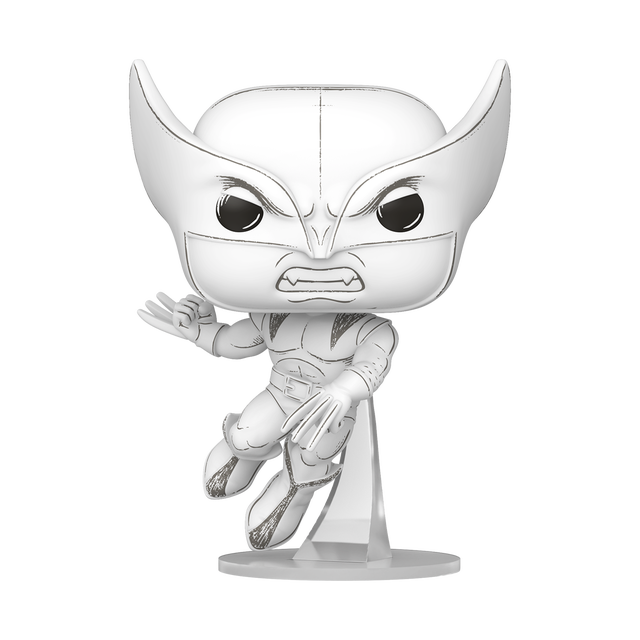 Marvel Sketched Wolverine Funko POP Vinyl