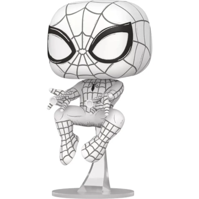 Marvel Sketched Spider-Man Funko POP Vinyl