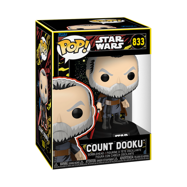 Star Wars Funko POP! Count Dooku Retro Vinyl Figure