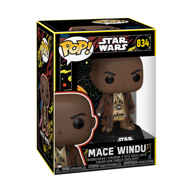 Star Wars Funko POP! Mace Windu Retro Vinyl Figure