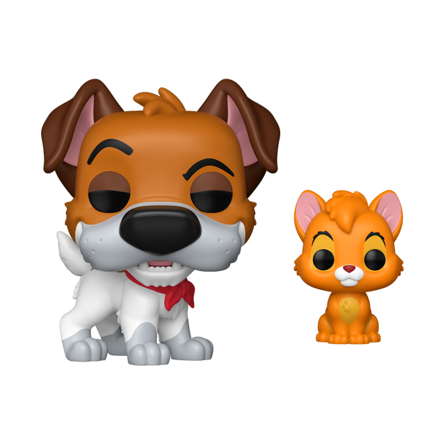 Oliver and Company Funko POP! Dodger with Oliver Buddy With Chance of Chase Vinyl Figure