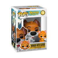 Oliver and Company Funko POP! Dodger with Oliver Buddy With Chance of Chase Vinyl Figure - undefined undefined