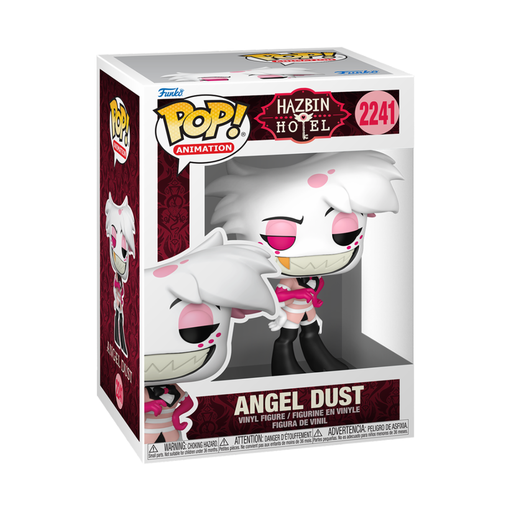 Hazbin Hotel Angel Dust Funko POP Vinyl Image 1