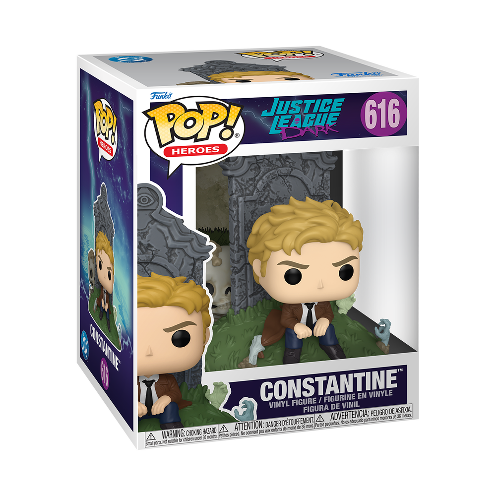 Justice League Dark Funko POP! John Constantine Deluxe Vinyl Figure Image 1