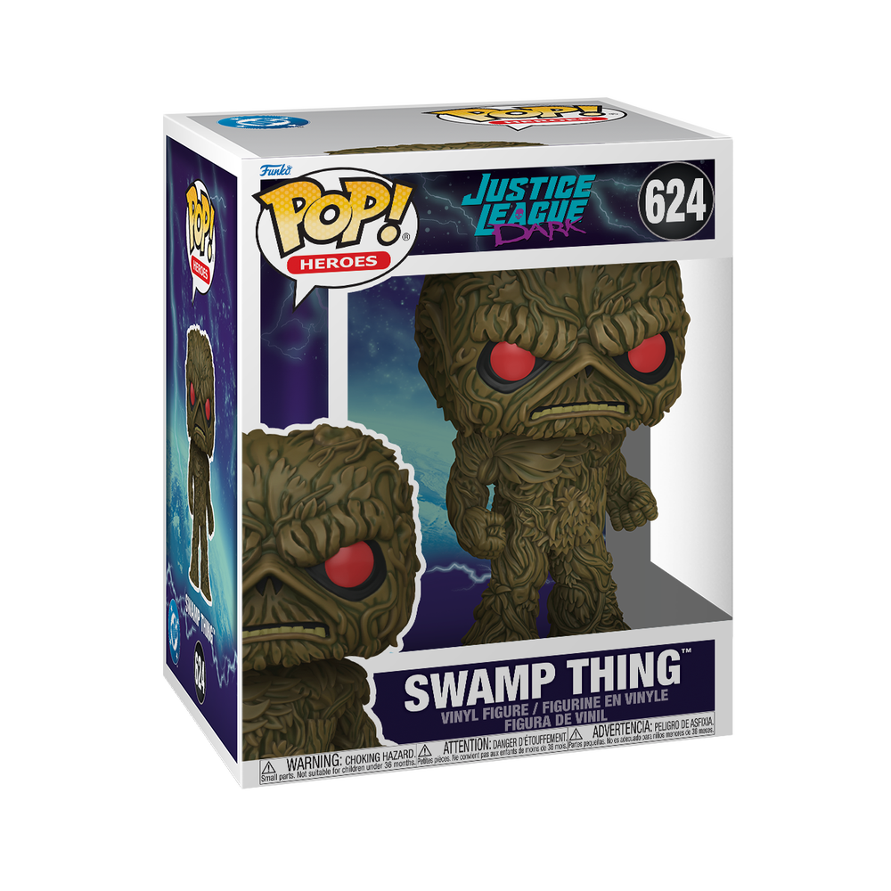 Justice League Dark Funko POP! Swamp Thing Super Vinyl Figure Image 1