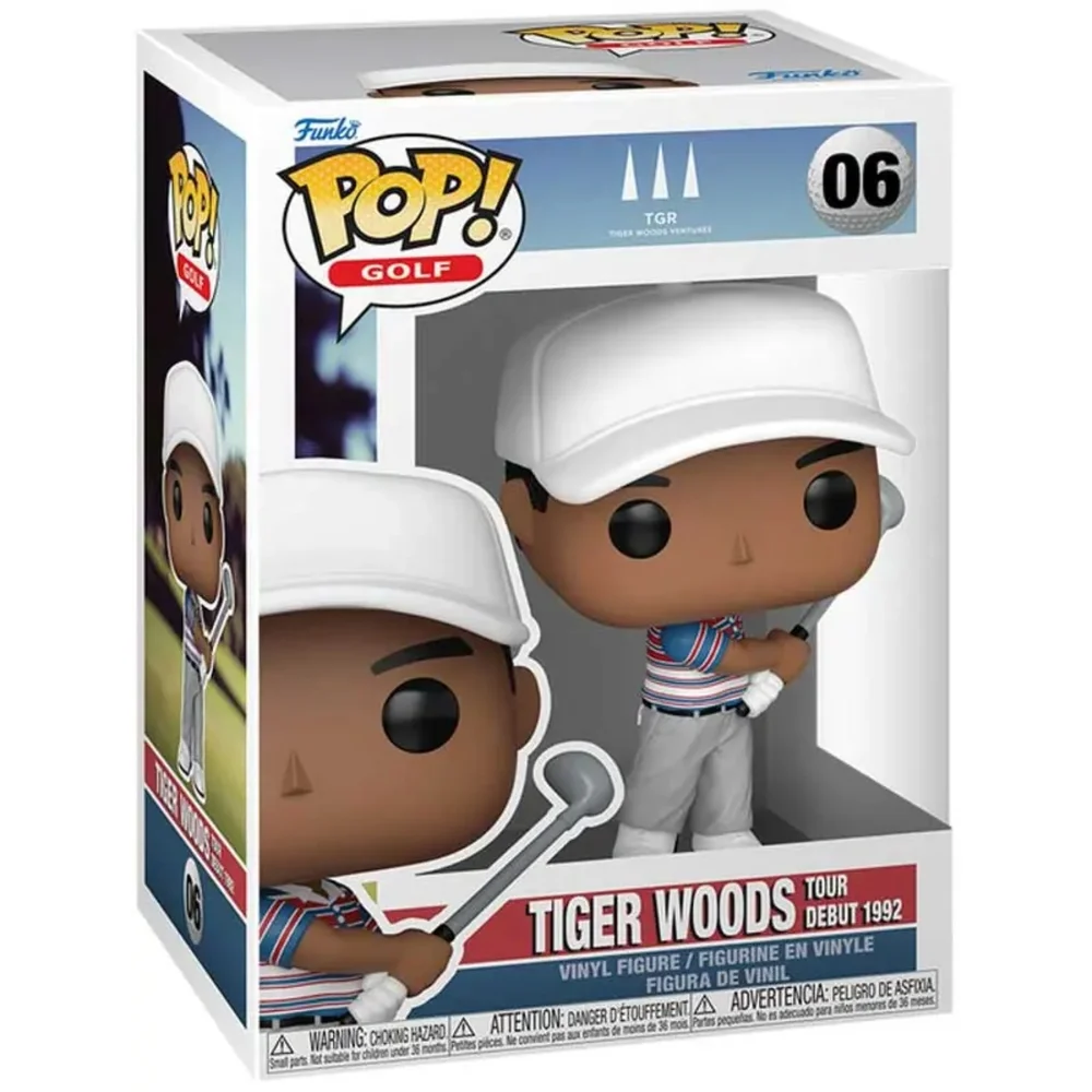 POP Golf: Tiger Woods Tour Debut 1992 Funko POP Vinyl Image 1