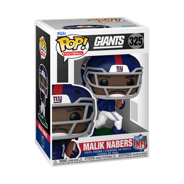 NFL Giants Malik Nabers Funko POP Vinyl