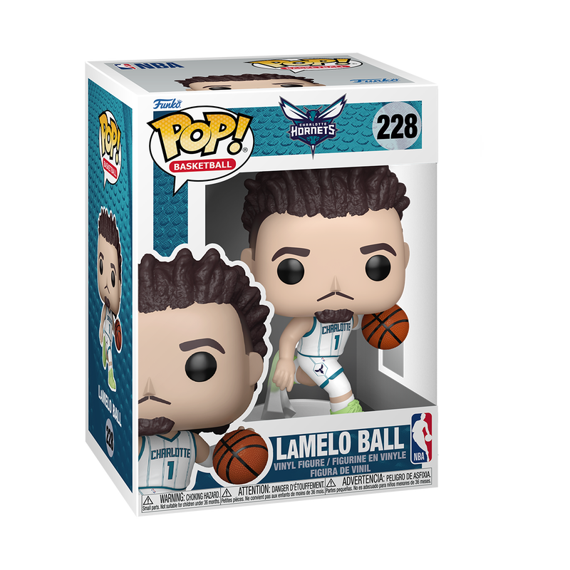 NBA Hornets Lamelo Ball (Home) Funko POP Vinyl Image 1
