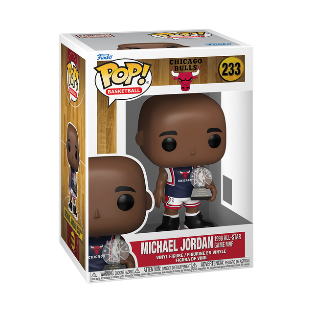 Chicago Bulls Funko POP! Michael Jordan 1998 All Star Game MVP Vinyl Figure