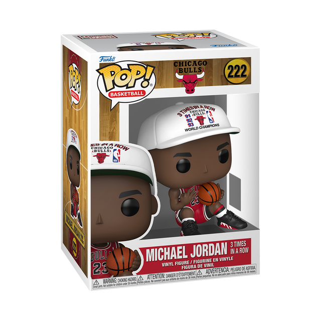 NBA Bulls Michael Jordan (3x in a Row) Funko POP! Vinyl