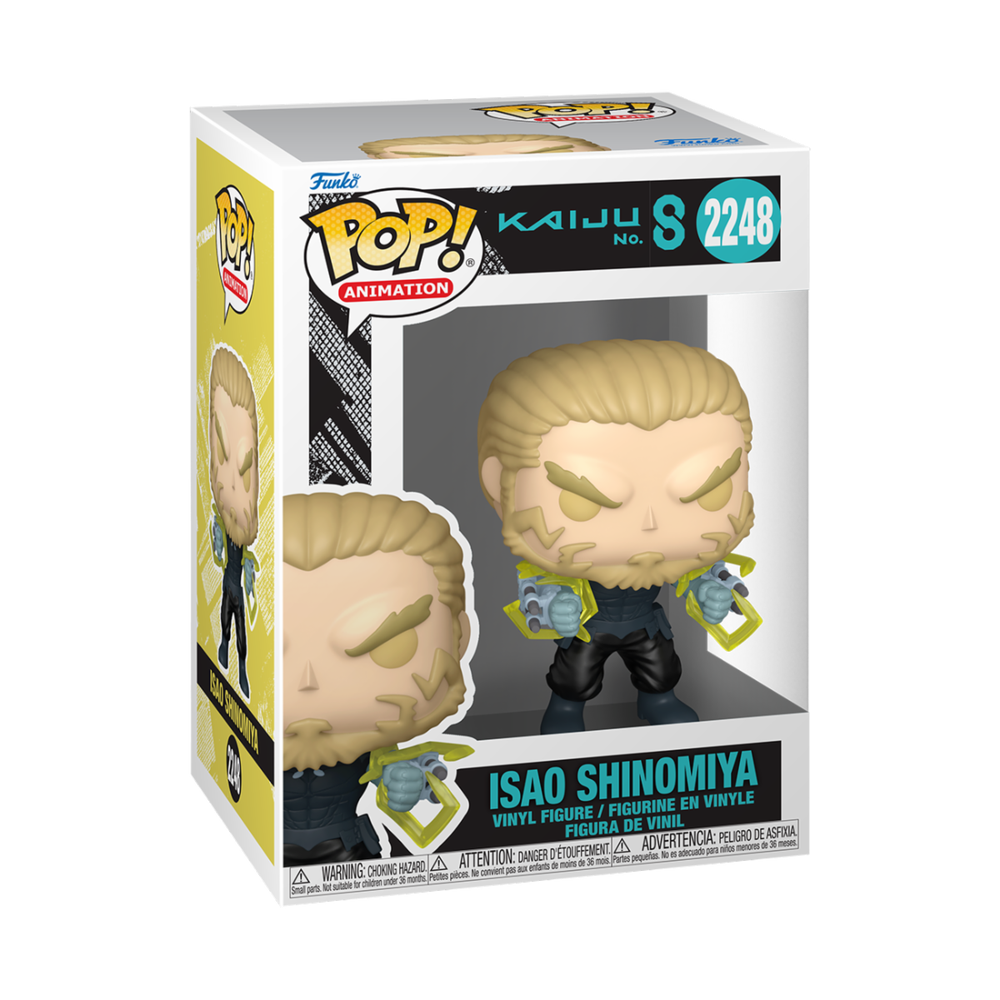 Kaiju No.8 Isao Shinomiya Funko POP Vinyl Image 1