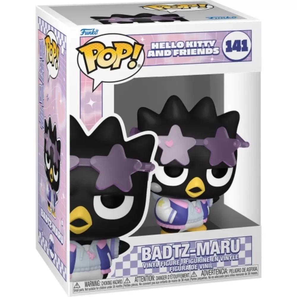Sanrio Hello Kitty Badtz-Maru Funko POP Vinyl Image 1