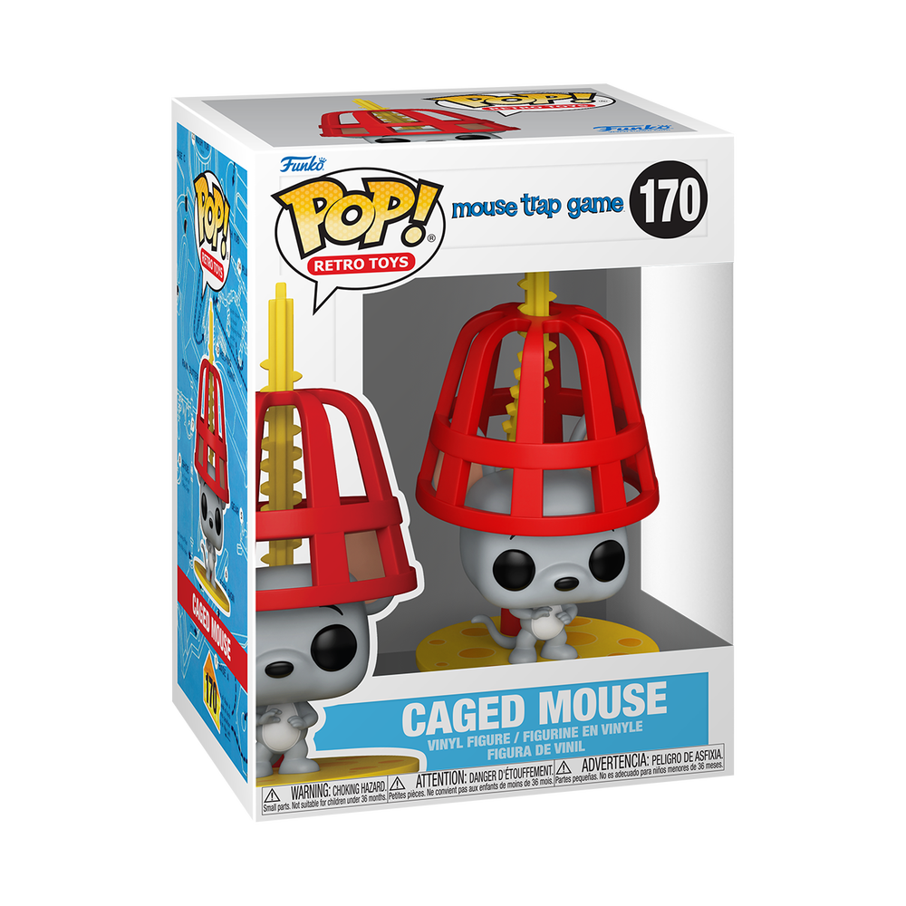 Mouse Trap Funko POP! Caged Mouse Vinyl Figure Image 1