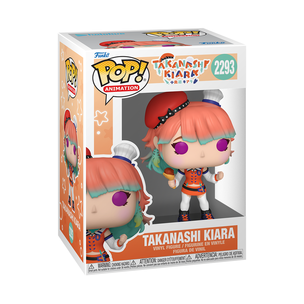 Hololive Funko POP! Takanashi Kiara Vinyl Figure Image 1