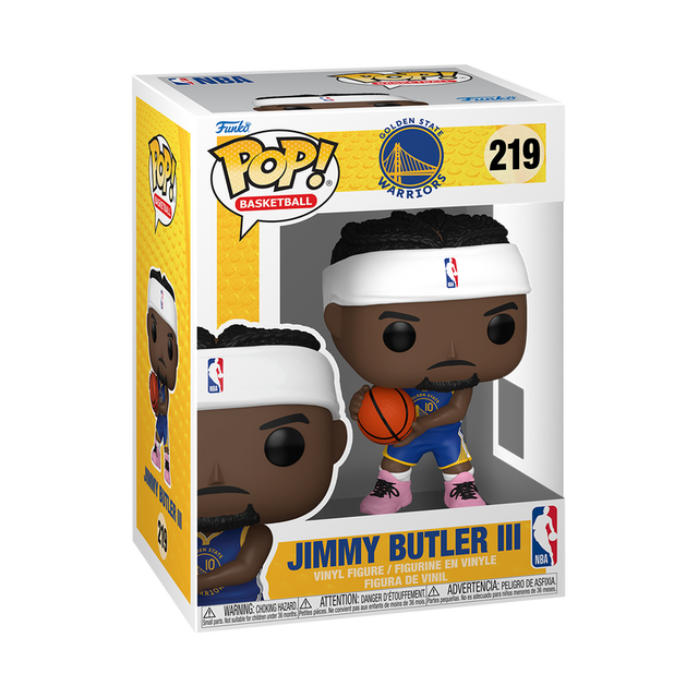 NBA Warriors Jimmy Butler III Funko POP Vinyl