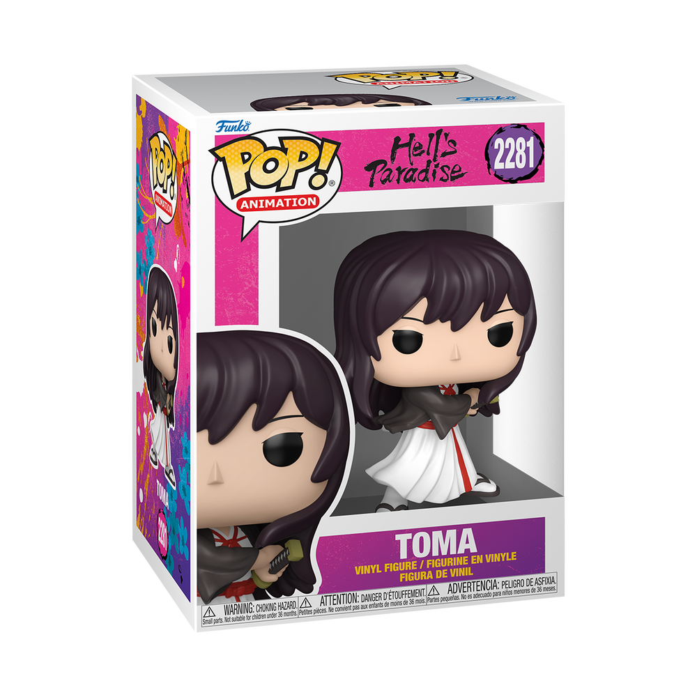 Hell’s Paradise Jigokuraku Funko POP! Toma Vinyl Figure Image 1
