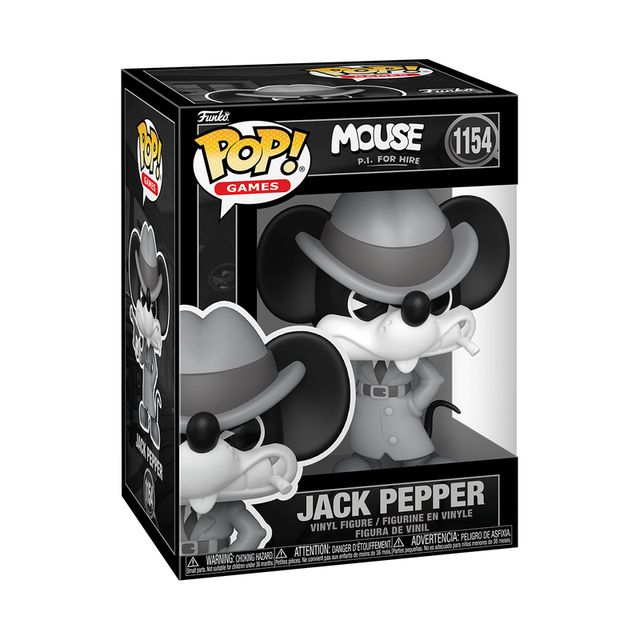 Mouse P.I For Hire Jack Pepper Funko POP Vinyl