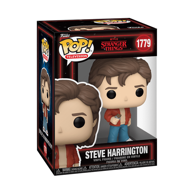 Stranger Things Steve Harrington Funko POP Vinyl Image 1