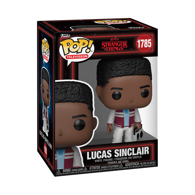 Stranger Things Lucas Sinclair Funko POP Vinyl Image 1