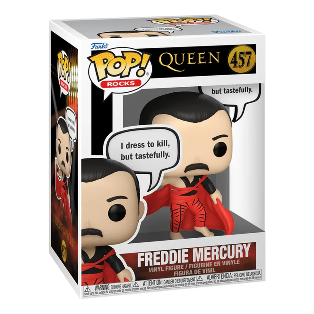 Queen Funko POP! Freddie Mercury Sayings Vinyl Figure Image 1