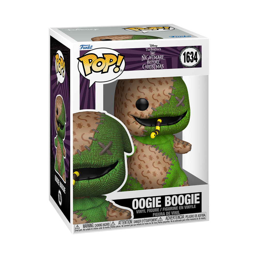 Disney A Nightmare Before Christmas Patchwork Oogie Boogie Funko POP Vinyl Image 1