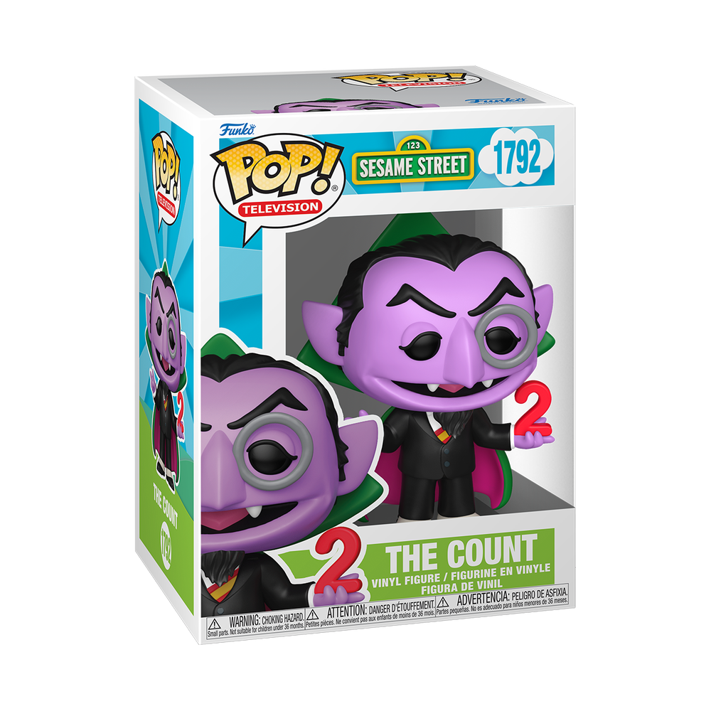 Sesame Street The Count Funko POP Vinyl Image 1