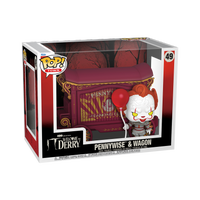 IT: Welcome to Derry Pennywise & Wagon Funko Pop Town
