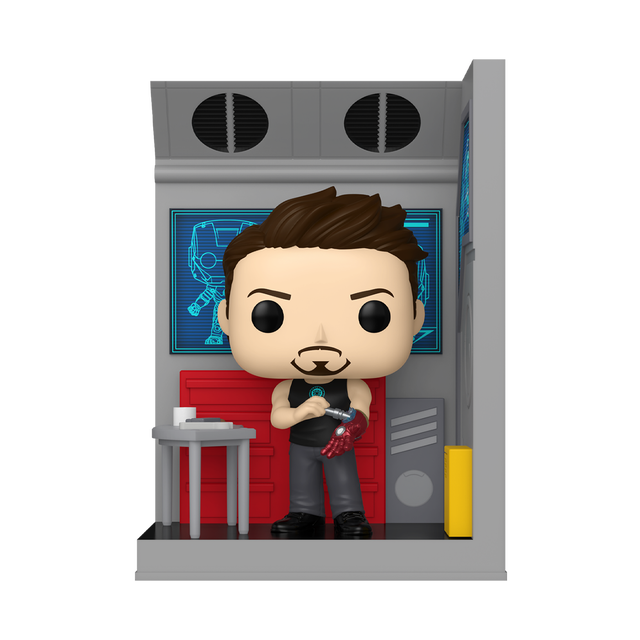 Marvel - Tony Stark's Garage Funko Pop Vinyl Nooks (Iron Man)