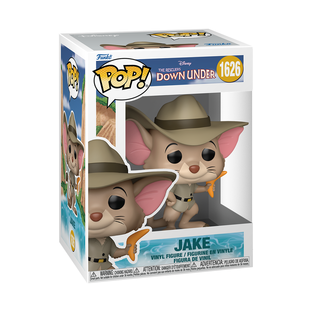 The Rescuers Down Under Jake Funko Pop Vinyl Image 1