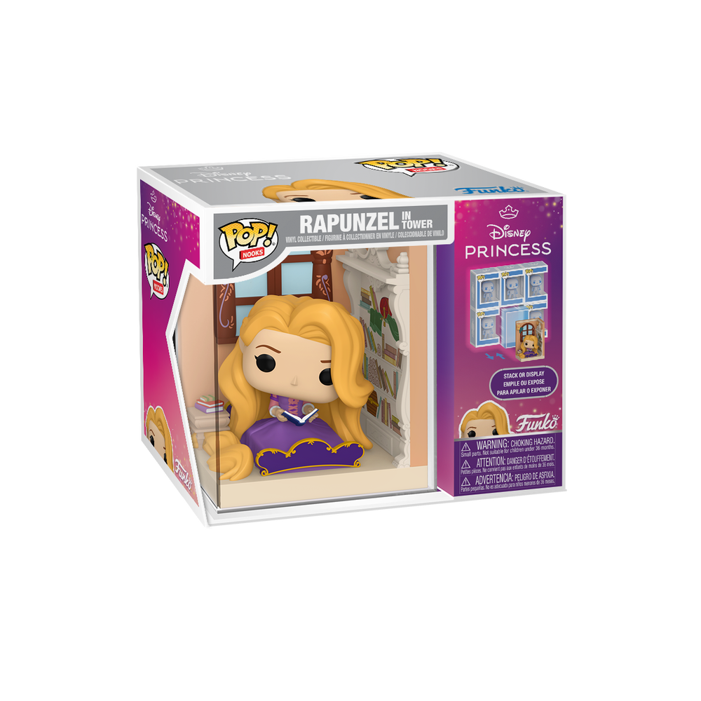 Tangled Rapunzel In Tower Funko Pop Vinyl Nooks Image 1